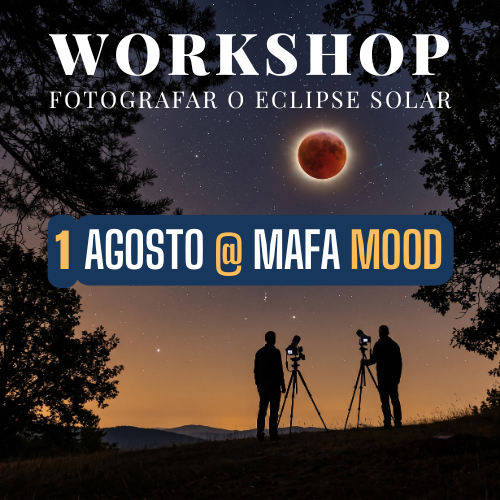 Workshop: Fotografar o Eclipse Solar